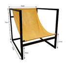 Poltrona Lucca Estilo Industrial