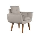 Poltrona Lucca Linho Cru