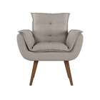 Poltrona Lucca Linho Cru