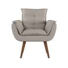 Poltrona Luciano Linho Cru