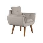 Poltrona Luciano Linho Cru