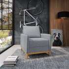 Poltrona Lugano Cinza Sofá Go