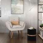 Poltrona Luigi Linho Cru