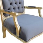 Poltrona Luís Xv Dourado