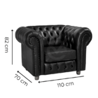 Poltrona Luiz Xv Via Encanto Courano Marrom Café