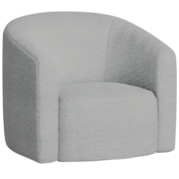 Poltrona Luxo Decorativa Luiza Max Bouclé - Doce Sonho Móveis