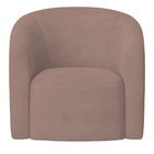 Poltrona Luxo Decorativa Luiza Max Linho - Doce Sonho Móveis