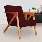 Poltrona Luxo Monalisa Suede Cores - Ds Estofados - Bordô