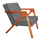 Poltrona Luxo Monalisa Suede Cores - Ds Estofados - Cinza