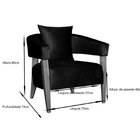 Poltrona Luxo Valentina Cru