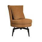 Poltrona Lynn Giratória Mostarda