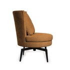 Poltrona Lynn Giratória Mostarda