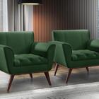 Poltrona Lyz Luxo Madeira Maciça