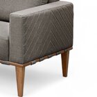 Poltrona Madeira Maciça Bella Luxo Cappuccino