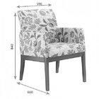 Poltrona Madeira Maciça Claudia