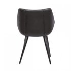 Poltrona Madeira Maciça E Polipropileno Camila Rivatti Preto