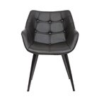 Poltrona Madeira Maciça E Polipropileno Camila Rivatti Preto