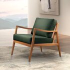 Poltrona Madeira Maciça Giulia Luxo Verde