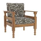 Poltrona Madeira Maciça Liz Multimóveis Vcr7003