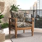 Poltrona Madeira Maciça Liz Multimóveis Vcr7003