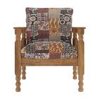 Poltrona Madeira Maciça Liz Multimóveis Vcr7003