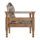 Poltrona Madeira Maciça Liz Multimóveis Vcr7003