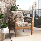 Poltrona Madeira Maciça Liz Multimóveis Vcr7003