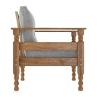 Poltrona Madeira Maciça Liz Multimóveis Vcr7003