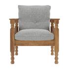 Poltrona Madeira Maciça Liz Multimóveis Vcr7003