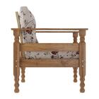 Poltrona Madeira Maciça Liz Multimóveis Vcr7003