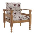 Poltrona Madeira Maciça Liz Multimóveis Vcr7003