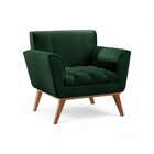 Poltrona Madeira Maciça Lyz Luxo Verde