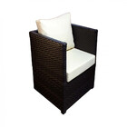 Poltrona Madri Com Tecido Impermeável Em Alumínio Para Área,