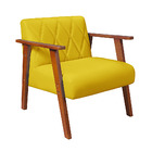 Poltrona Madri Sala Recepcao Revestimento Em Courino Sintetic