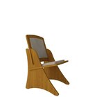 Poltrona Madrid Para Sala De Estar Moderna Naturale