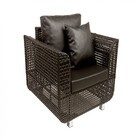 Poltrona Malibu Em Alumínio E Fibra Sintética Para Área Exter