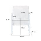 Poltrona Maracajá Com Tecido Poliéster - Bege