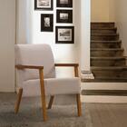 Poltrona Maracajá Com Tecido Poliéster - Bege