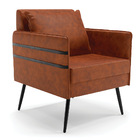 Poltrona Mari Corano Pés Palito De Ferro Preto D03 - D'rossi