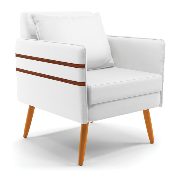 Poltrona Mari Corino Pés Palito Castanho D03 - D'rossi - Bran