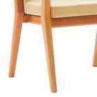 Poltrona Mariana Linho Mostarda