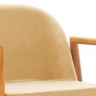 Poltrona Mariana Linho Mostarda