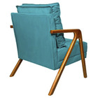 Poltrona Marilia Para Sala De Estar Suede - Ssx Multicoisas -