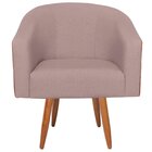 Poltrona Marilia Pés Palito Corano/linho Yescasa