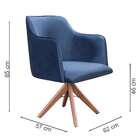 Poltrona Marquesa Azul