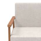 Poltrona Marti Bege E Nogueira