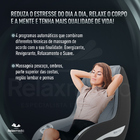 Poltrona Massageadora 3d Shiatsu Gravidade Zero Cinza Bivolt