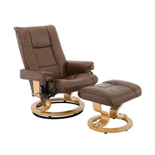 Poltrona Massageadora Minnesota Marrom Vintage