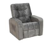 Poltrona Matrix Reclinável Azera - Cinza