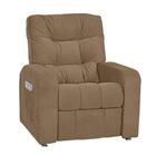 Poltrona Matrix Reclinável Azera - Dourado Pena